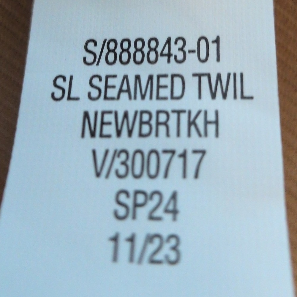 NWT Banana Republic Twill Dress Women 14 Khaki Fit Flare‎ Tailored Knee Length - Picture 14 of 14